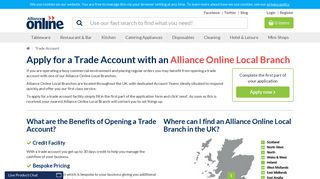 Trade Account | Alliance Online