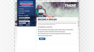 Become A Dealer | Parts Unlimited®