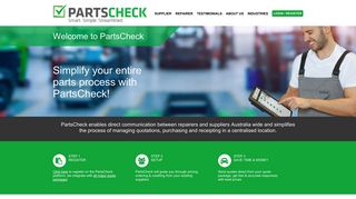 PartsCheck - Innovators in parts pricing and management