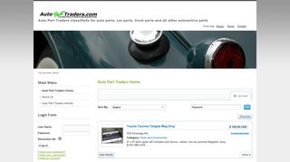 Auto Part Traders Home