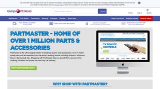 Partmaster - Appliances Parts & Electrical Accessories | Currys