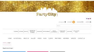Login - Party City Cyprus