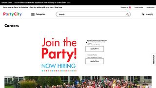 Careers & Jobs | Party City