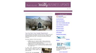 Your PartyLite Business Update, July 1 - Constant Contact