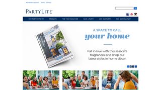 PartyLite: Candles, Candle Holders, Home Parties, Home Decor