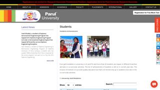 Students - Parul University