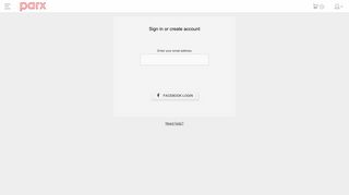 Account Login - Parx Casino