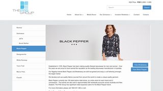 Black Pepper - The PAS Group