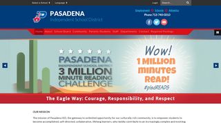 Login Information - Pasadena Independent School District