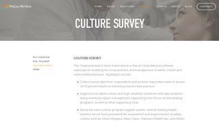 Culture Survey — Pascal Metrics