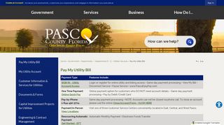 Pay My Utility Bill | Pasco County, FL - Official Website