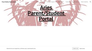 Paso Robles High School - Aries Parent Portal - Google Sites