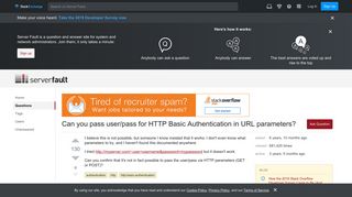 Can you pass user/pass for HTTP Basic Authentication in URL ...