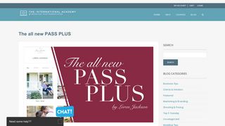 The all new PASS PLUS - THE ACADEMY