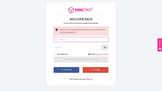To Login - EasyParcel | Delivery Made Easy