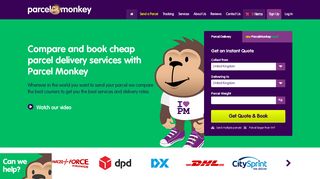 Parcel Monkey: Book Cheap Parcel Delivery and Courier Services