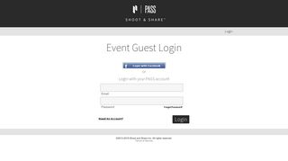 Event Guest Login - PASS