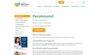 PassAssured - California Pharmacists Association