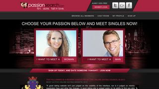 Welcome to Passion Search Online Dating Site - We are the #1 online ...