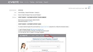 Cvent Passkey - Welcome to Cvent Support