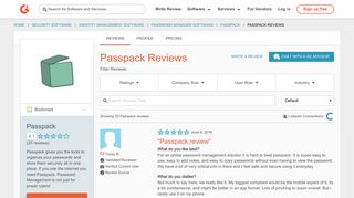 Passpack Reviews | G2 Crowd