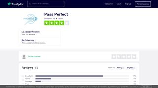 Pass Perfect Reviews | Read Customer Service Reviews of ... - Trustpilot