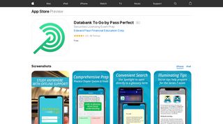 Databank To Go by Pass Perfect on the App Store - iTunes - Apple