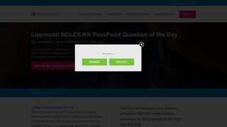 NCLEX Question of the Day - Lippincott PassPoint