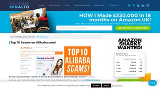 Top 10 Scams on Alibaba.com! - Andrew Minalto