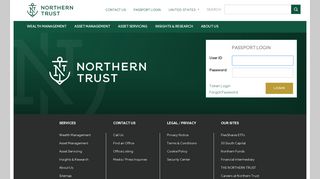 Passport Login - Northern Trust