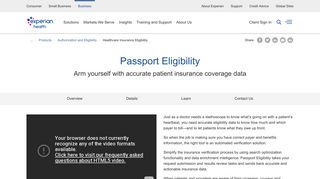 Passport Eligibility - Experian