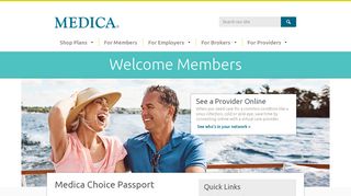 Medica | Choice Passport Member Home Page