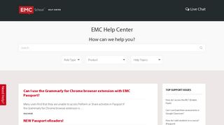 Help Center - EMC School