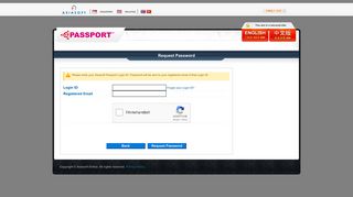 Forget your password & Login ID? - Asiasoft Passport