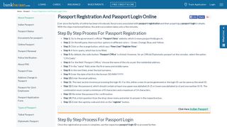 Passport Login | Passport Registration - Online - BankBazaar