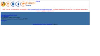 LAUSD Parent Access Support System Portal (PASSport) - Parent Portal