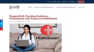 PassportUSA Partners HealthStream | What You Need Know