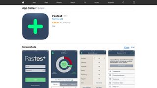 Pastest on the App Store - iTunes - Apple