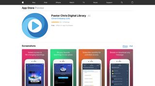 Pastor Chris Digital Library on the App Store - iTunes - Apple