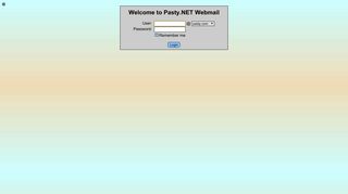 Pasty.net - Webmail