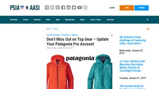 Don't Miss Out on Top Gear – Update Your Patagonia Pro Account ...