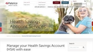 Manage your Health Savings Account (HSA) - Patelco