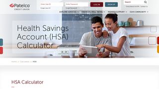 Health Savings Account (HSA) Calculator - Patelco Credit Union