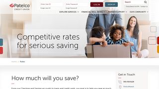 Interest Rates, Mortgage, CD and Loan Rates at Patelco Credit Union