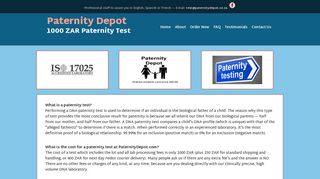 Paternity Depot - AABB Testing - DNA Testing