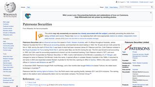 Patersons Securities - Wikipedia