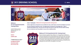 Bellevue 911 Driving School & DOL Testing Center