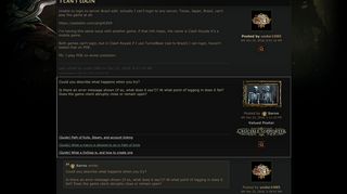 Forum - Technical Support - I can't login - Path of Exile