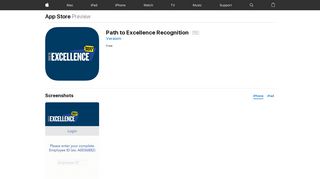Path to Excellence Recognition on the App Store - iTunes - Apple