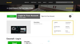 Welcome to Easymail.pathcom.com - Easymail :: Log in